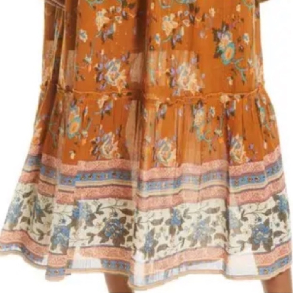 NWT MSRP $140 RAGA Morning Glories Maxi Dress - Size Large - Picture 5 of 14